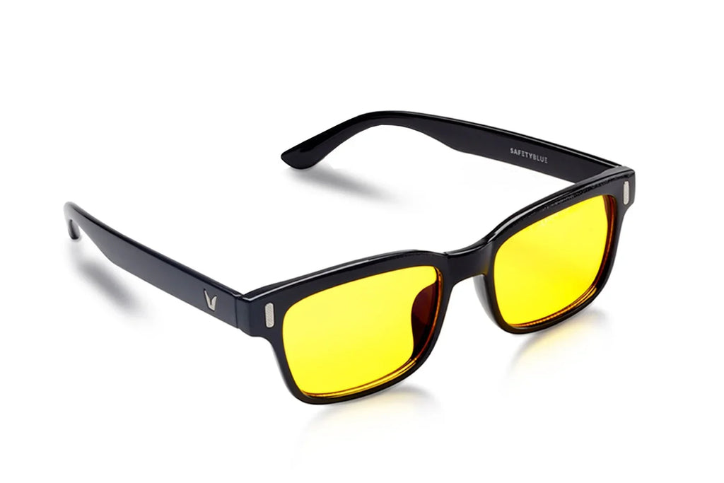 Sizecreen Sizeavior Retro Yellow Computer Glasses (Unisex)