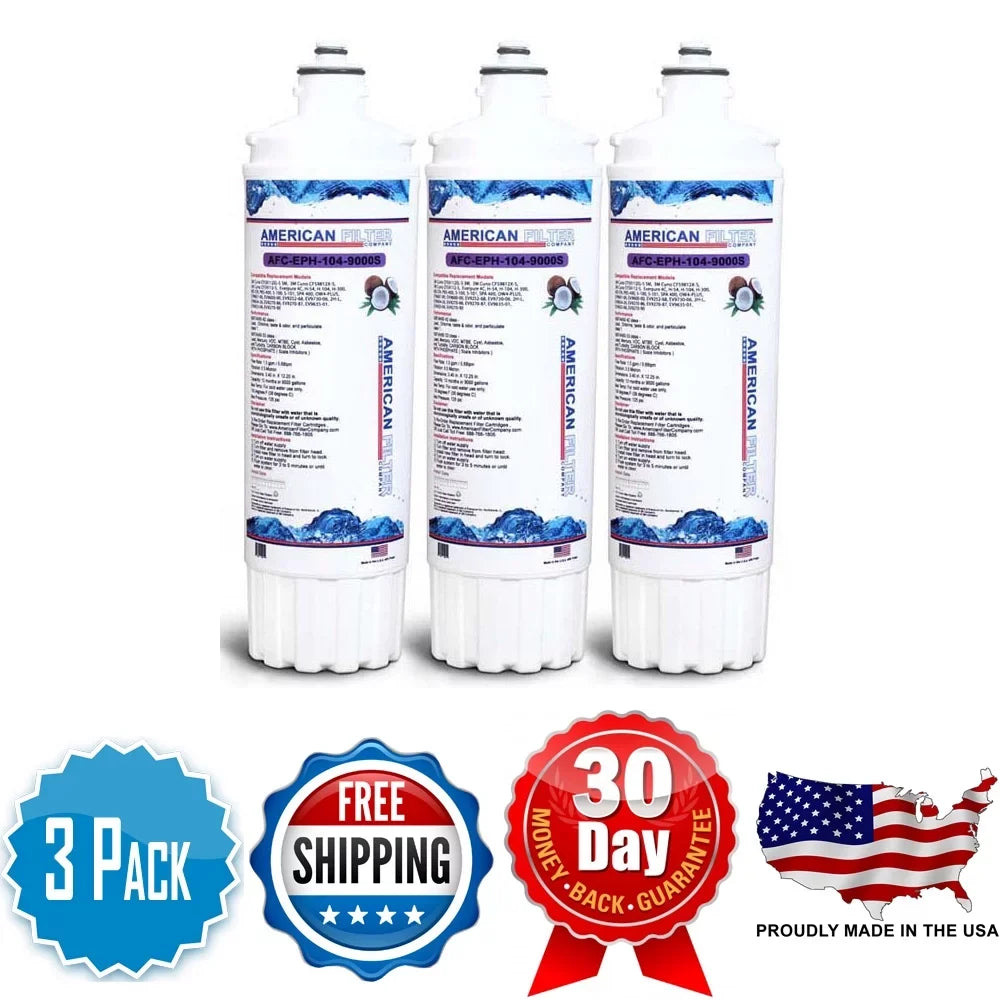 AFC Brand , Water Filters , Model # AFC-EPH-104-9000Size , Compatible with Follett® 50CR400W - 3 Filters - Made in U.Size.A.