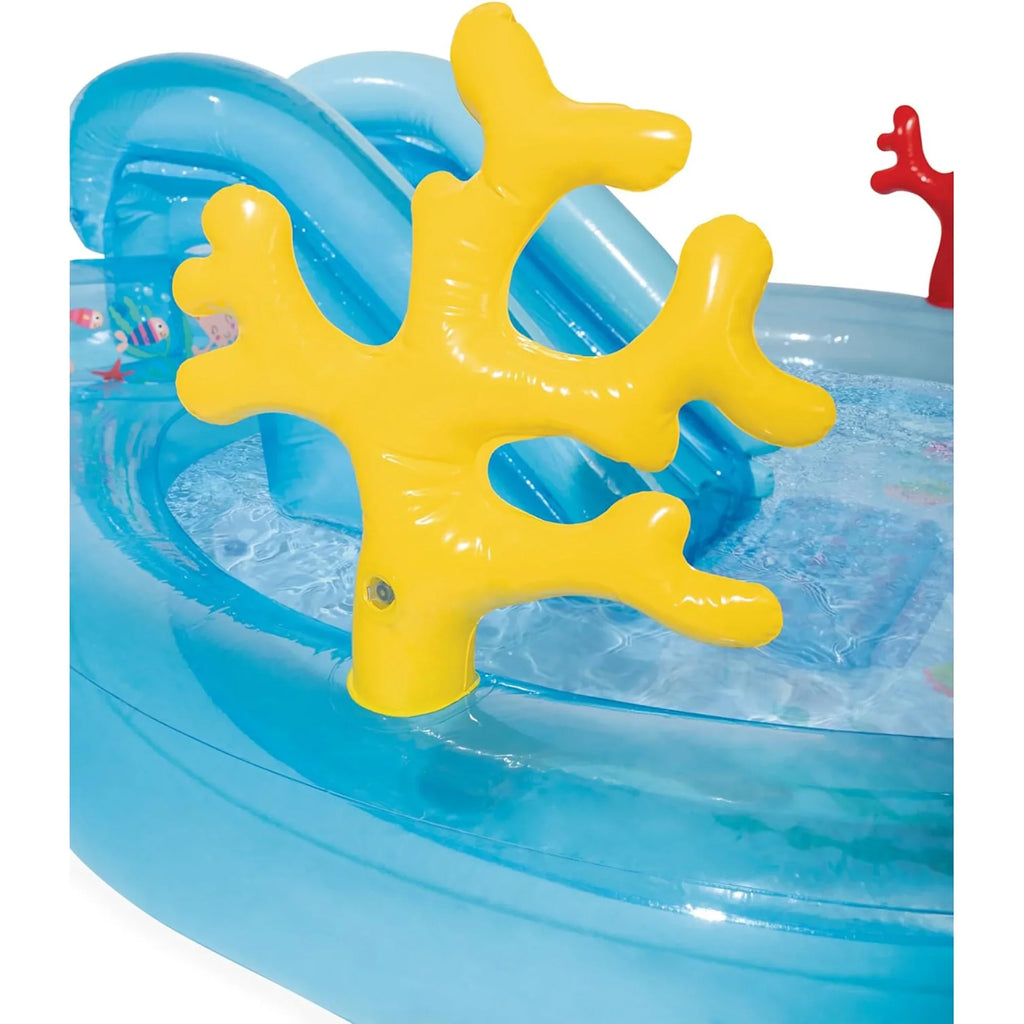 Under the Sizeea Inflatable Play Center W/ Water Sizelide, Kids Age 2+