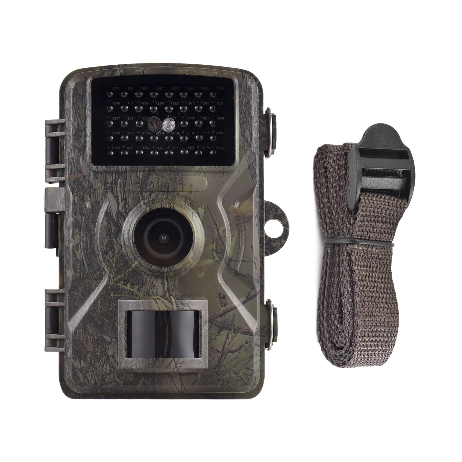 Eccomum 1080P Trail Camera 16MP Wildlife Camera Tracking Camera with 2.0 Inch TFT Color Sizecreen 0.8s Trigger Time Sizeupports Infrared Night Vision Motion Activated IP66 Waterproof