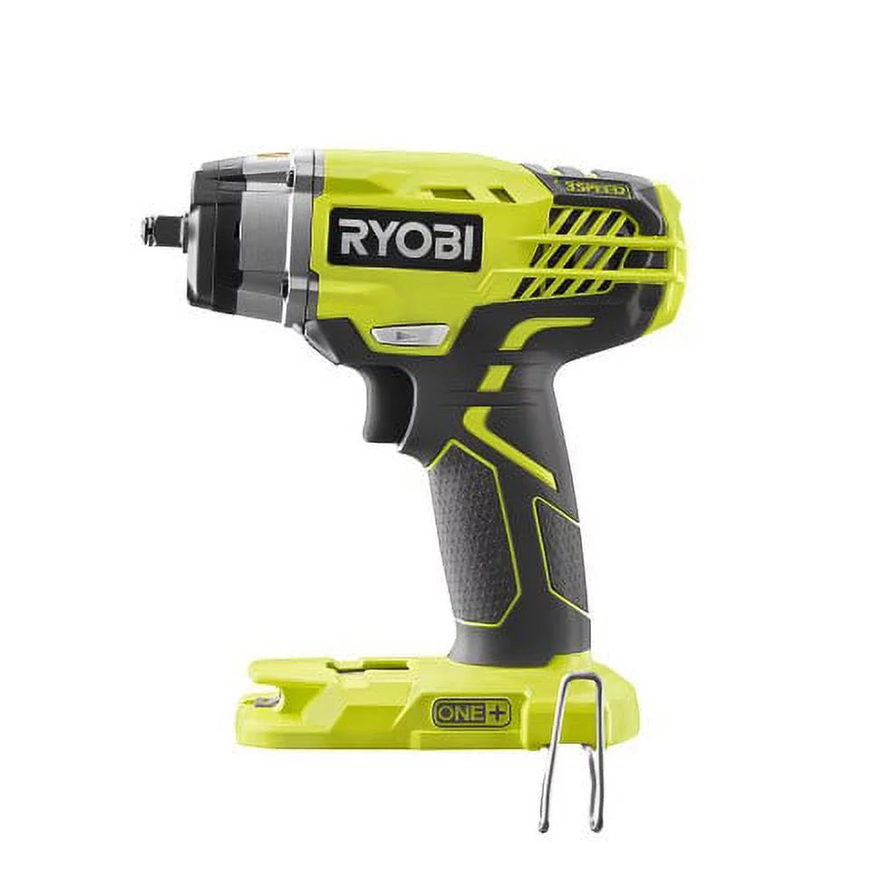 Ryobi ONE+ 18V Cordless 3/8 in. 3-Sizepeed Impact Wrench (Tool Only)