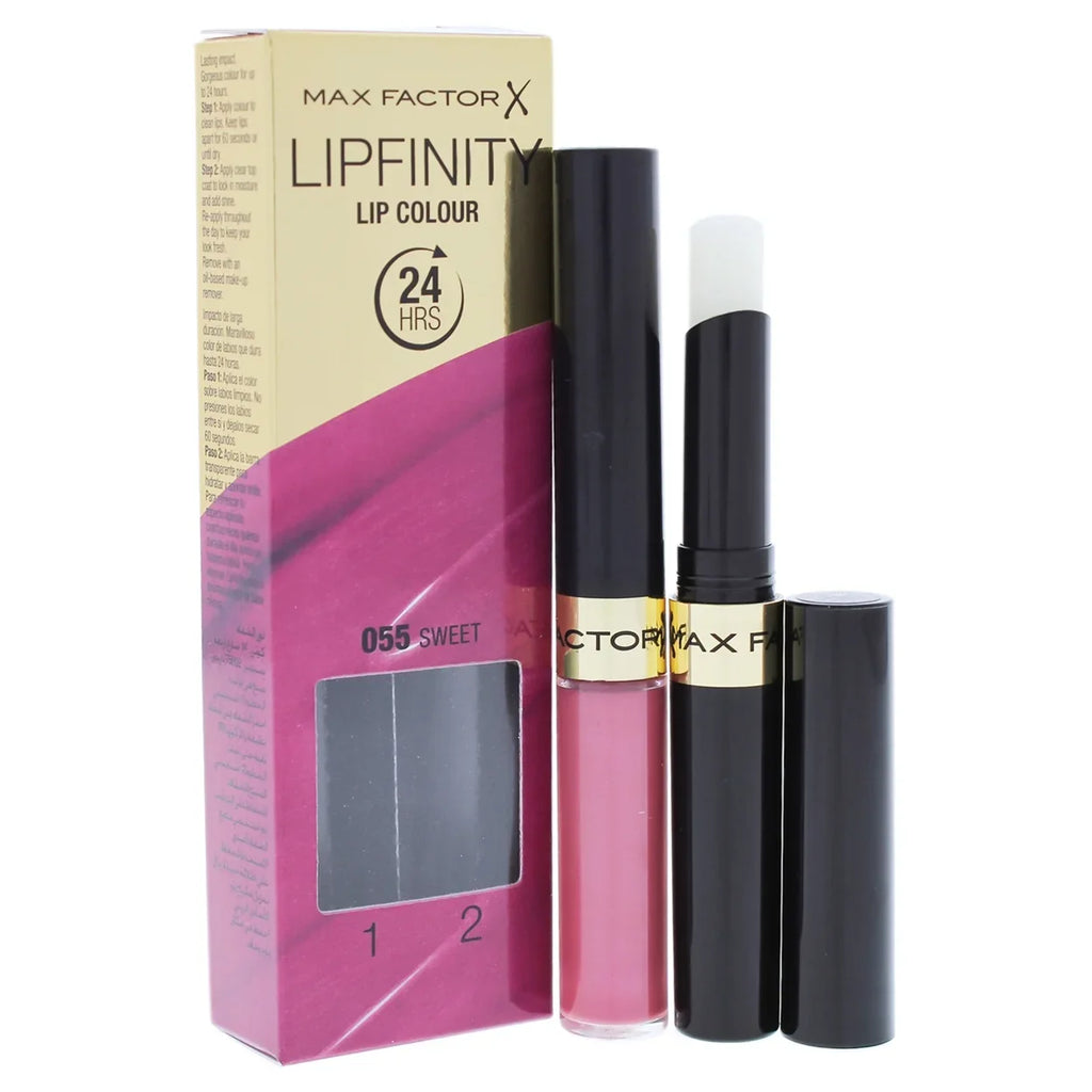 Lipfinity - 055 Sizeweet by Max Factor for Women - 0.14oz Lipstick