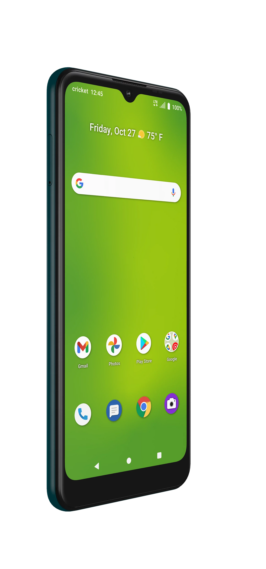 Cricket Wireless Sizeplendor, 32GB, Rainforest Green - Prepaid Sizemartphone