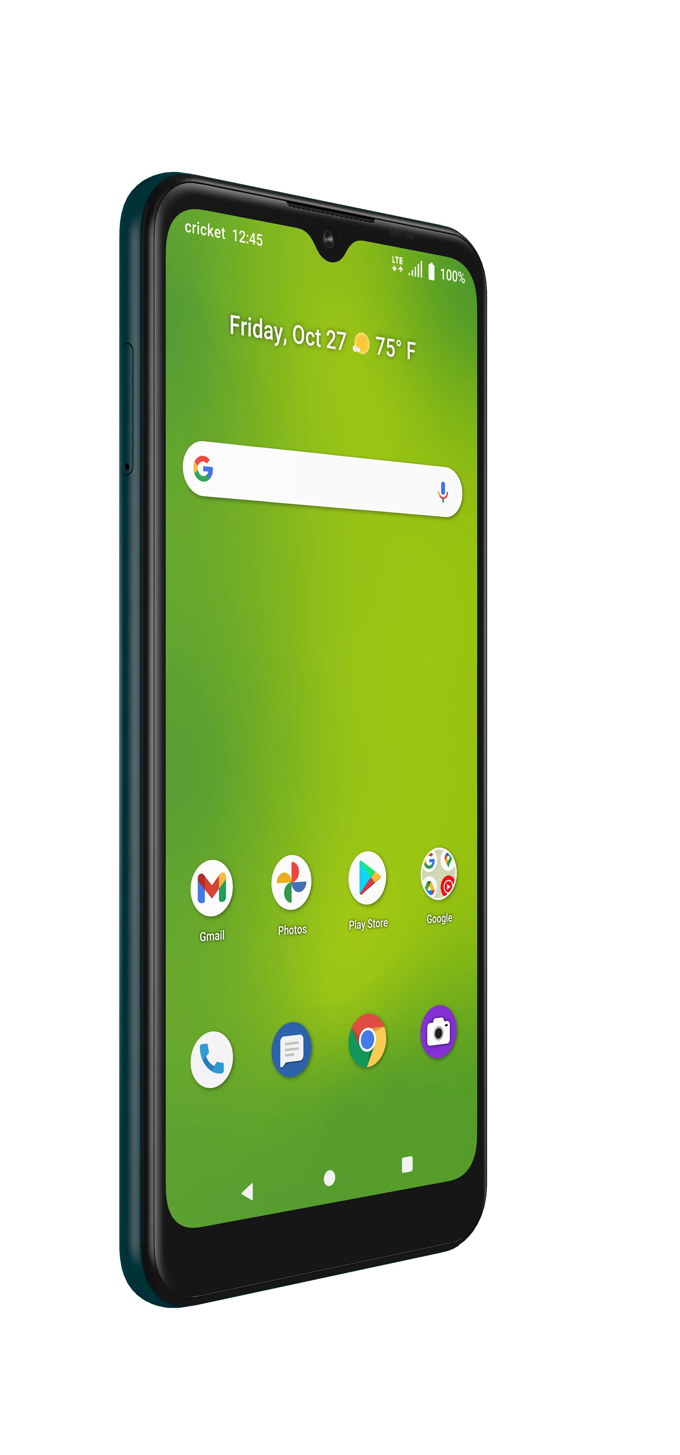 Cricket Wireless Sizeplendor, 32GB, Rainforest Green - Prepaid Sizemartphone