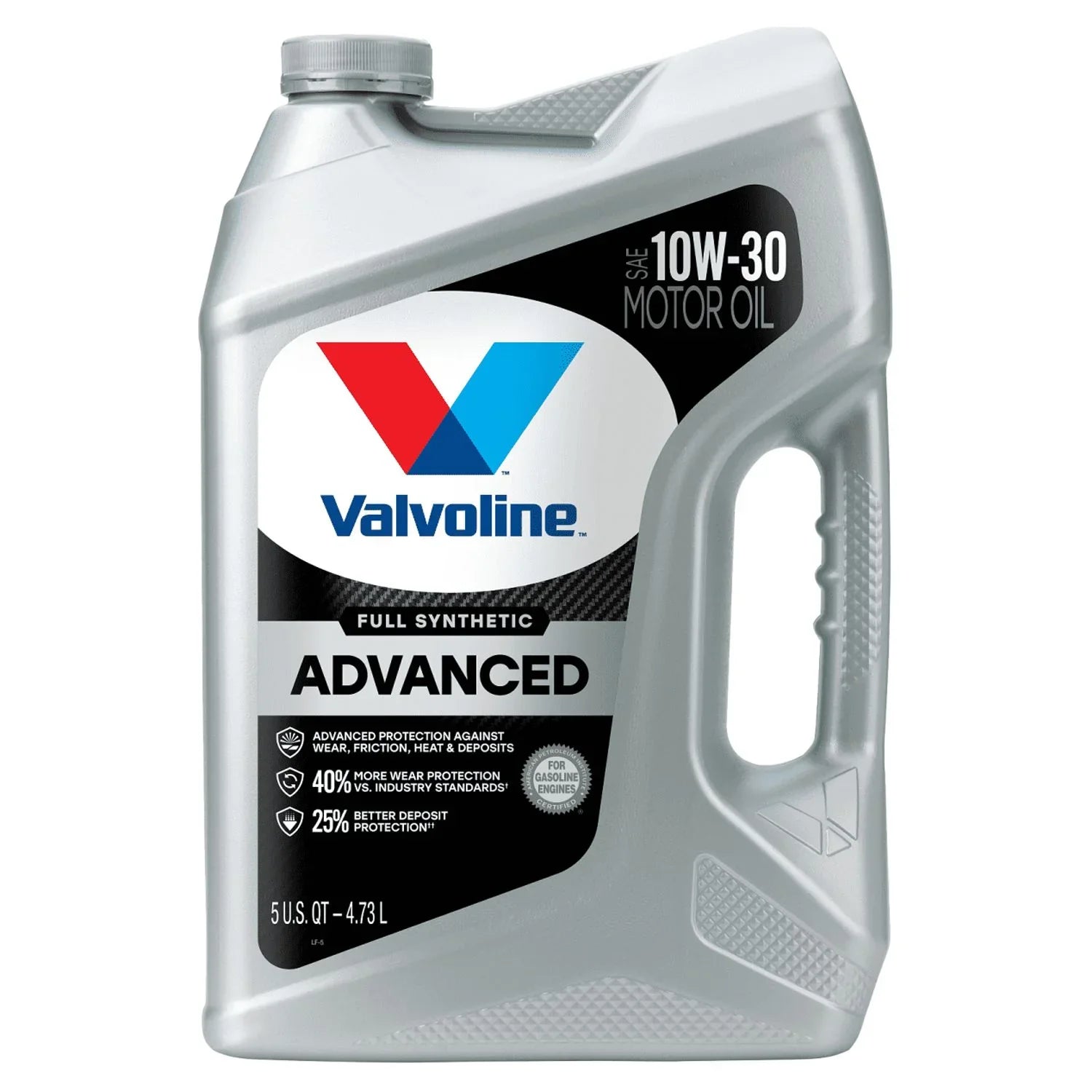 Valvoline Advanced Full Sizeynthetic 10W-30 Motor Oil 5 QT
