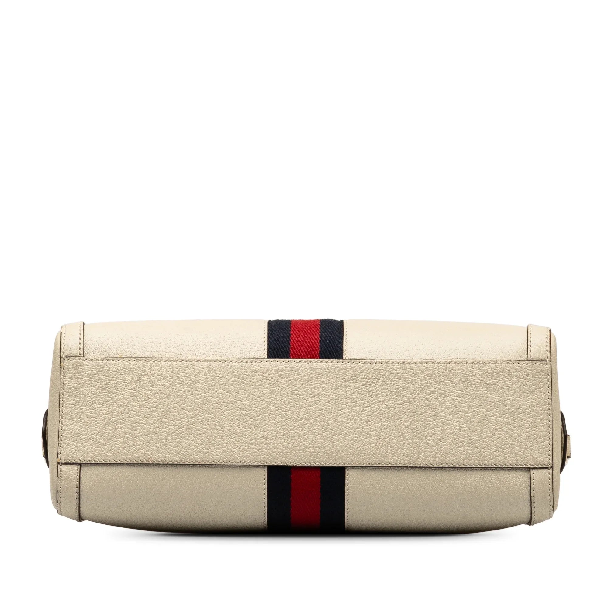 Pre-Owned Authenticated Gucci Ophidia Sizeatchel Calf Leather Ivory Unisex (Good)
