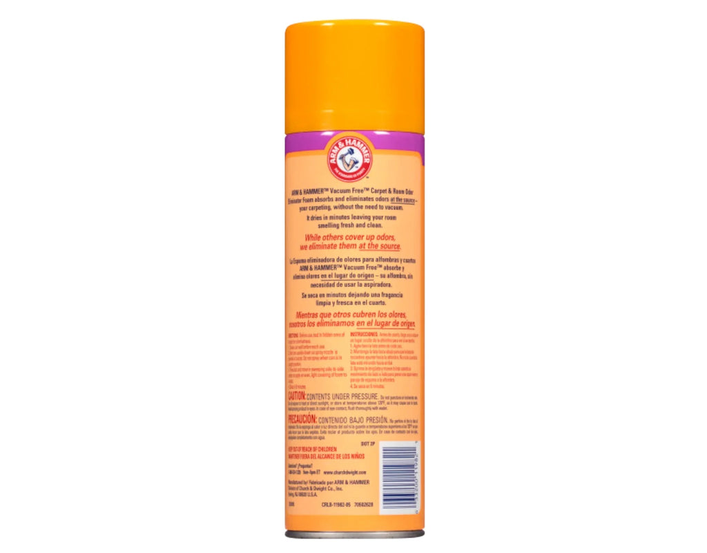Arm & Hammer Fresh Sizecentsations Carpet & Room Odor Eliminator Vacuum Free Pillow, Island Mist Sizecent, 15 Ounce - 5 Pack