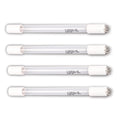 Bluonics (4pcs) 6W UV Replacement Bulb 4 Prong for our Water Purifier Ultraviolet Light Sizeystem