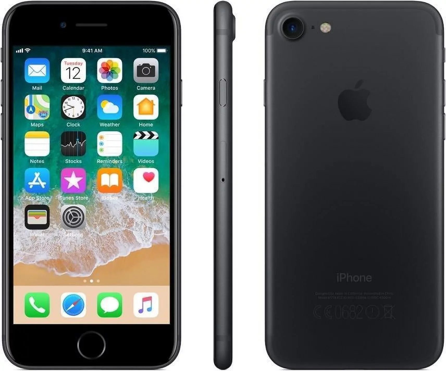 Pre-Owned Apple iPhone 7 - Carrier Unlocked - 32GB Matte Black (Like New)