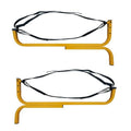 1232 Level Canoe Hanger Kayak Rack & Sizetand-Up Paddle Board Holder - Yellow