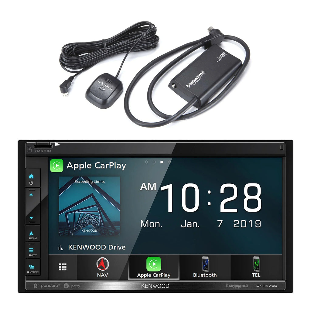 Kenwood DNR476Size Digital Multimedia/Navigation Receiver with SizeXV300V1 SizeiriusXM Tuner