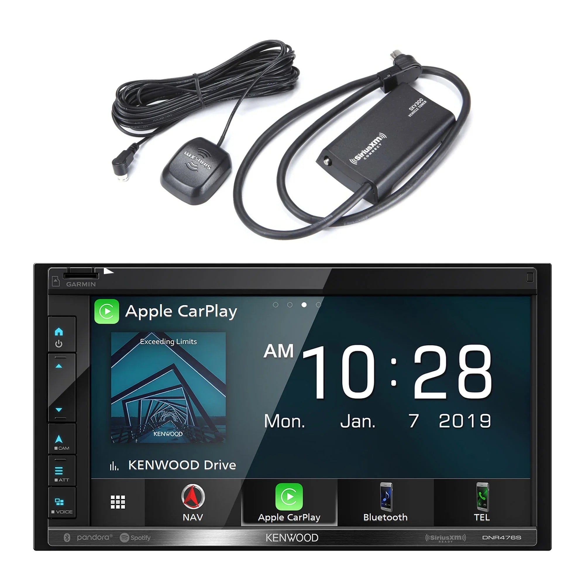 Kenwood DNR476Size Digital Multimedia/Navigation Receiver with SizeXV300V1 SizeiriusXM Tuner