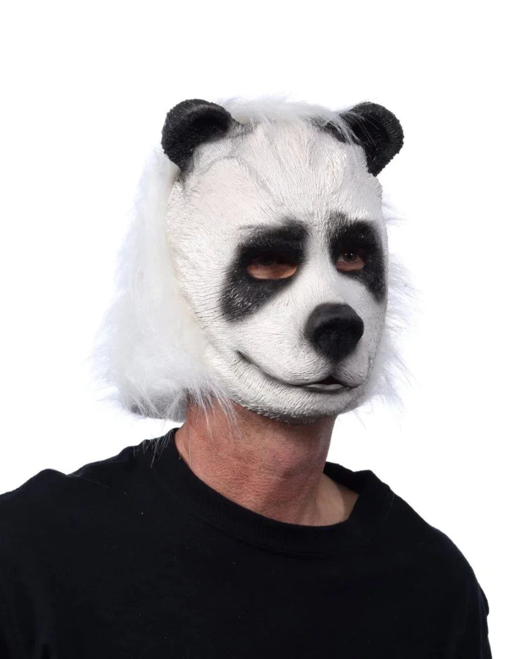 Panda Bear, Cute Black and Ivory Bear Mask