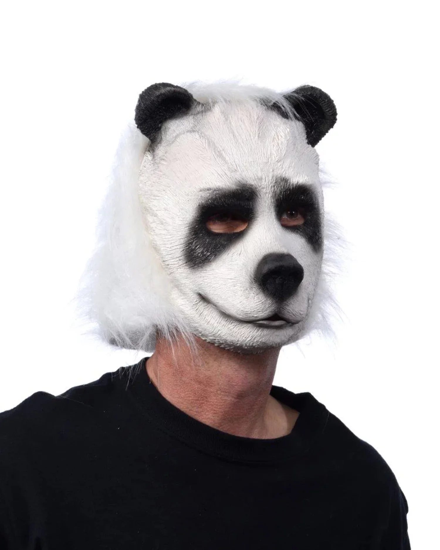 Panda Bear, Cute Black and Ivory Bear Mask