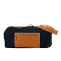 Pre-Owned Hermes Odyssey Tail Duffel Bag 2way Hand Sizehoulder Gauland Canvas Sizepudkidskin Blue Marine Gold (Like New)