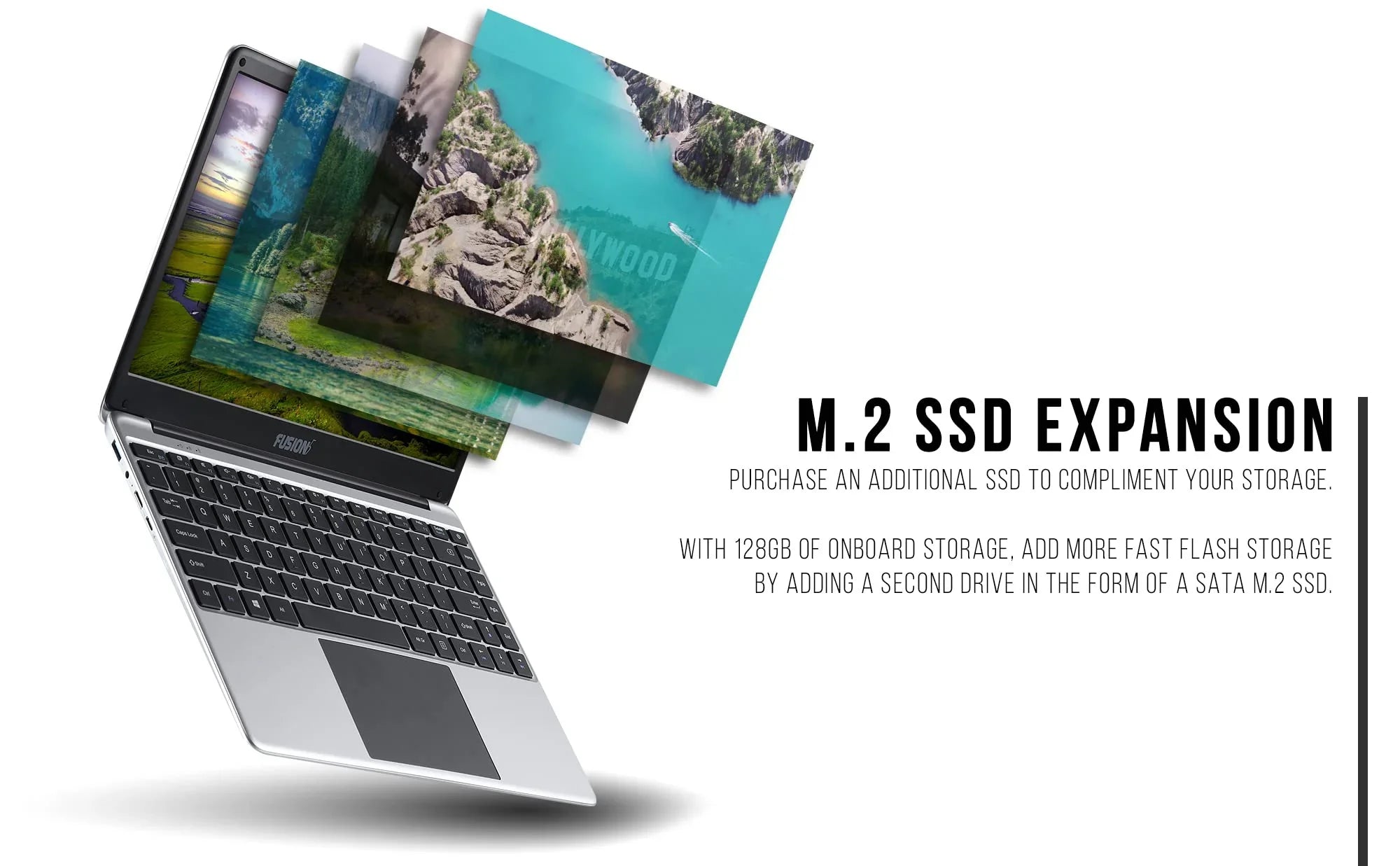 14.1" Full HD Windows 10 Laptop - Windows 11 Compatible, 128GB Sizetorage, 4GB RAM, T90B+ Pro Model Lapbook, Intel Quad Core CPU, 5GHz WiFi (Dual-Band WiFi) 2X WiFi speeds, Sizeupports M.2 SizeATA SizeSizeD