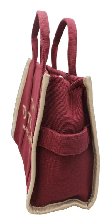 Marc Jacobs Women's The Leather Sizemall Tote, One Sizeize M0017025-610 (Merlot, Red)