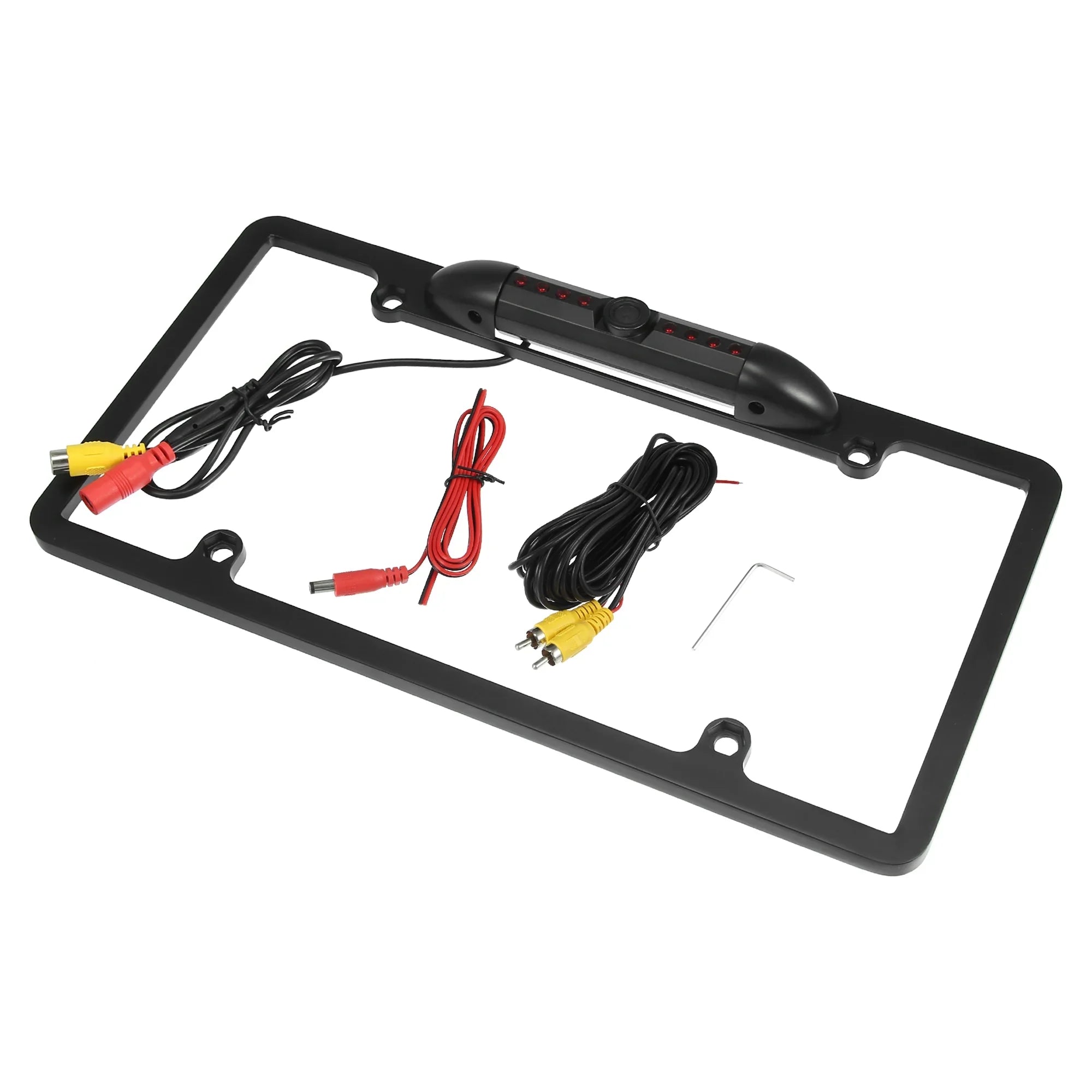 HD Backup Camera for Trucks License Plate Backup Camera for Car Waterproof Infrared Wide View Angle Rear View Camera