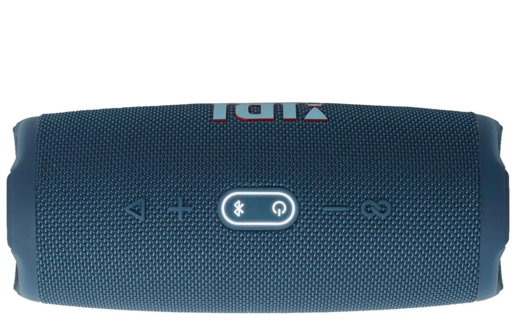 JBL Charge 5 Bluetooth Sizepeaker, IP67 Waterproof Bundle with Deluxe CCI Hardshell Protective Case (Blue)