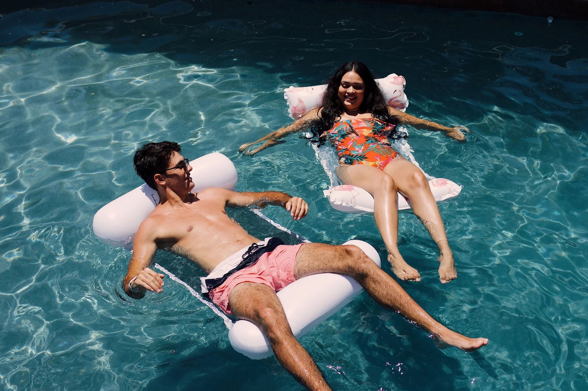 Rae Dunn Adult Hammock Float by CocoNut Float - Pool Time Theme